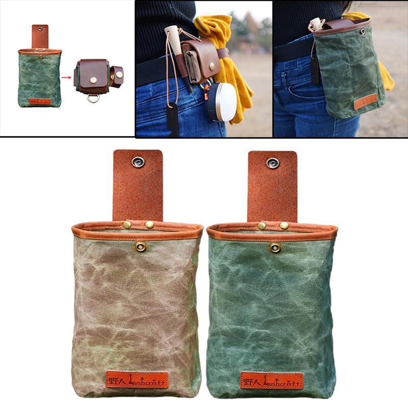 Tas Pinggang lipat, kantong mencari makan portabel, tas penyimpanan dapat dilipat untuk luar ruangan