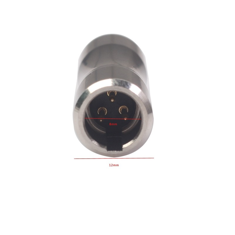 Hohe Qualität 2 stücke/lot 3,5mm 1/8 "Stereo Stecker Auf Mini Xlr Stecker Audio Stecker Adapter