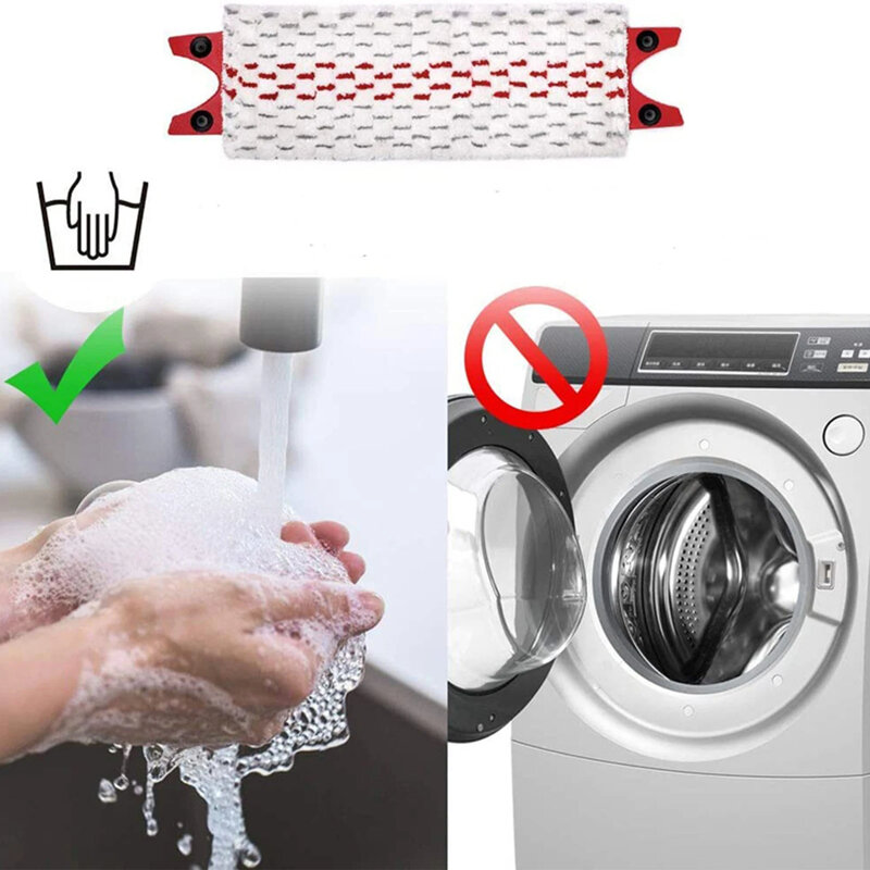 Dla Vileda Ultra Max nakładki do mopa podłogowego z mikrofibry wymienne płaskie ściereczki do mopa szybkoschnące można prać w pralce narzędzia do czyszczenia wielokrotnego użytku