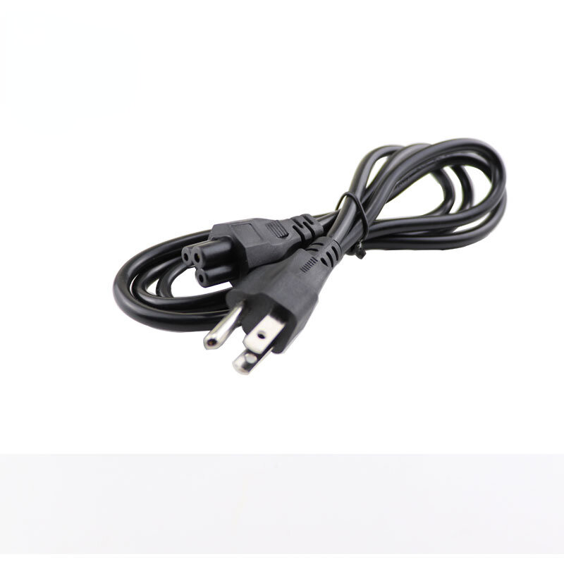 US Standard Plum Tail American Standard Computer Notebook Power Cord 1.5m 3*0.75 Copper Power Cable