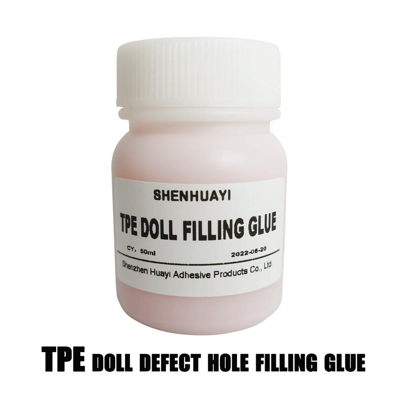 TPE Doll Filling Glue TPE Doll Model Repair Liquid Groove Defect Holes Filling Glue Natural Skin Color Is Soft And Not Hard 30ml