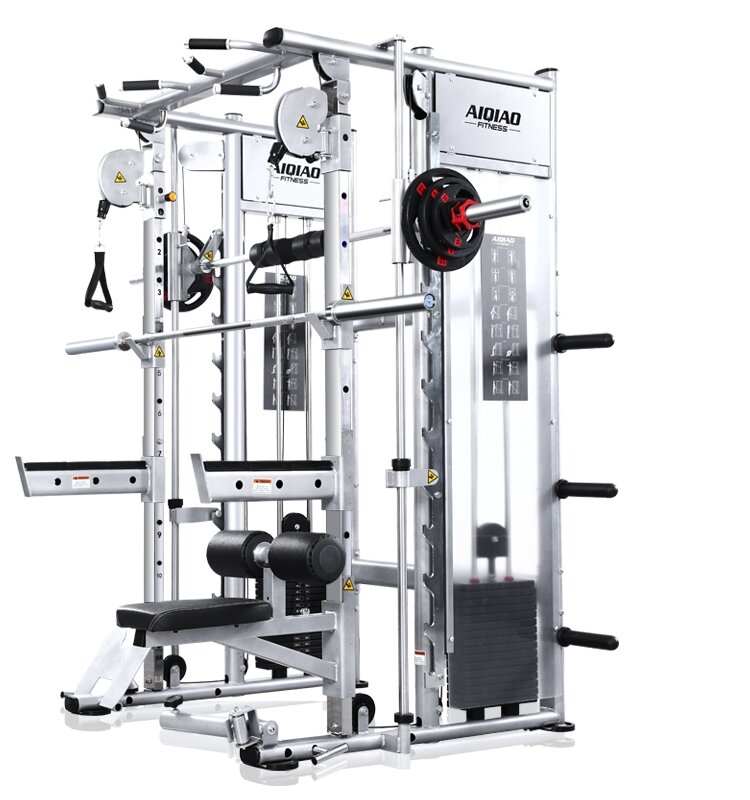 WePackage-Machine de levage multifonctionnelle T1, machine Smith pour l'entraînement corporel, qualité commerciale, vente en gros