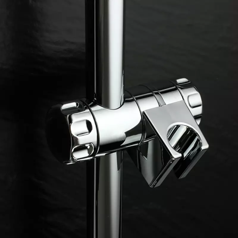 Shower Bracket Shower Rail Holder Adjustable Shower Head Holder Riser Wall Mount Head Mounting Holder Accessories