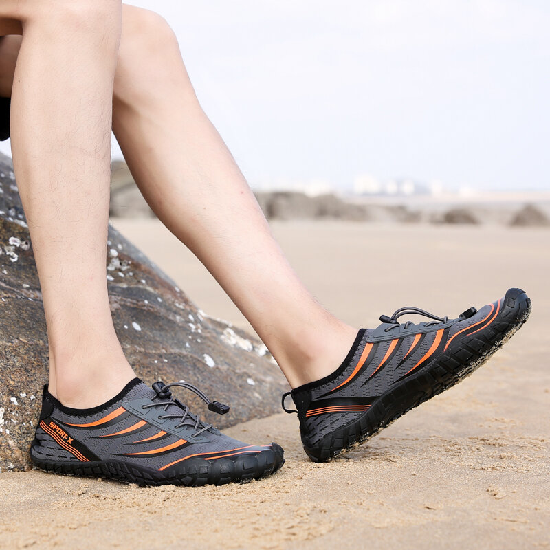 Zapatos de senderismo para hombre y mujer, calzado antideslizante para vadear, zapatos de agua ligeros, transpirables para buceo al aire libre, surf y agua