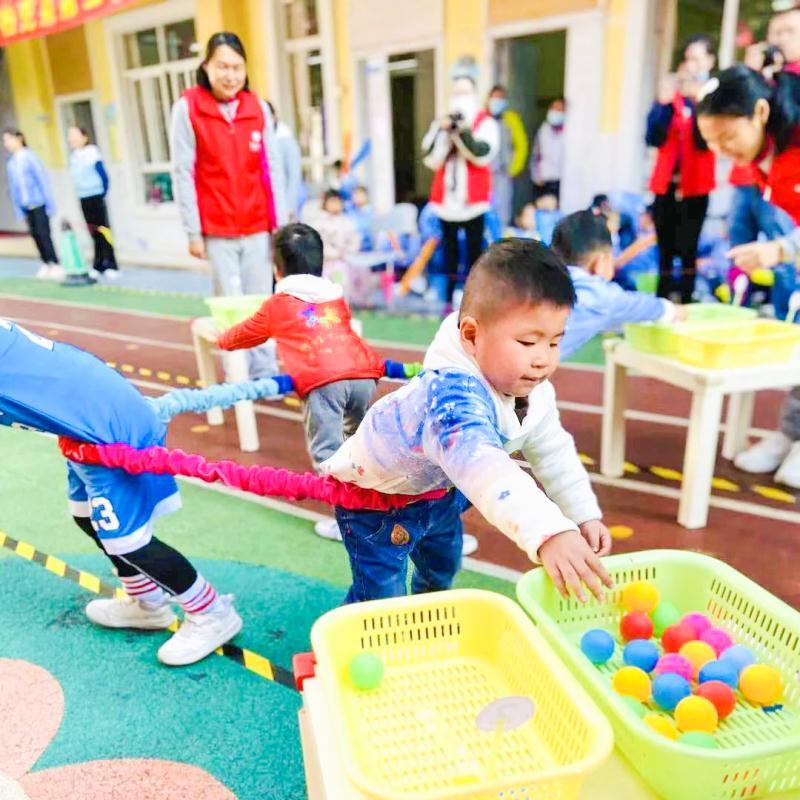 Gry na świeżym powietrzu budowanie zespołu rozwija Sport zabawki dzieci elastyczna lina okrągła do biegania dla dzieci