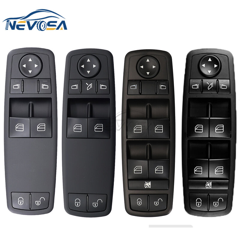 مفتاح نافذة NEVOSA-Car ، لوحة رئيسية لسيارة Mercedes Benz A-Klasse W169 A150 A160 A170 B-Klasse W245 B150 B160, 1698206410