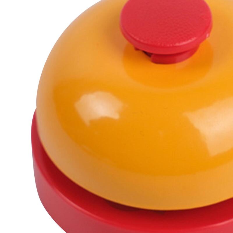 Game Call Bell 2.5in Diameter Pet Training Bell Service Bell Metal Rings Bell for Office Restaurant Hotel Counter Kitchen