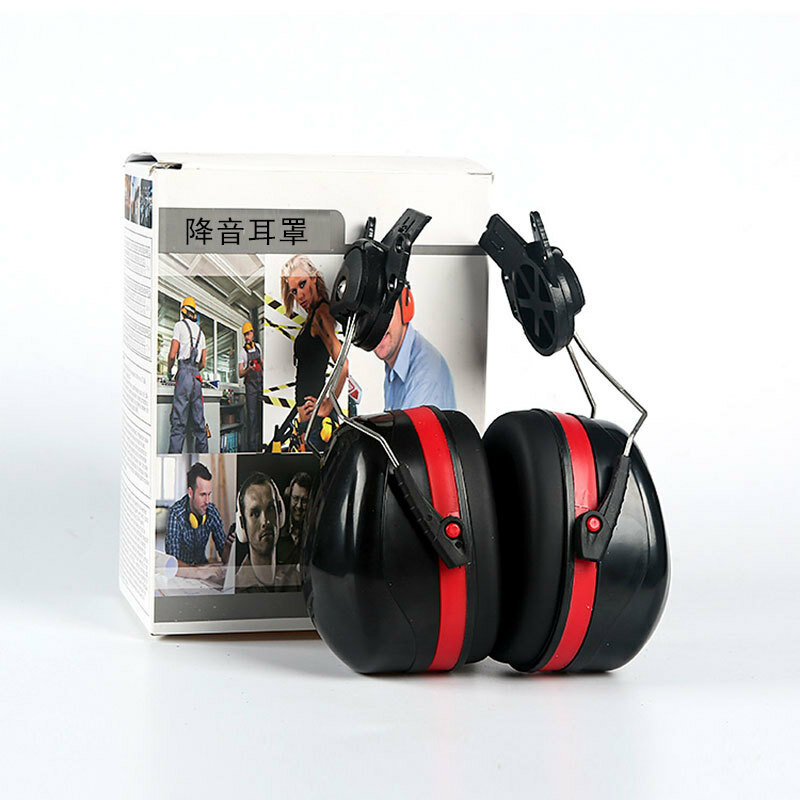 Helmet Type Site Protection Noise Reduction Earmuffs Helmet Type Earmuffs Acoustic Earmuffs