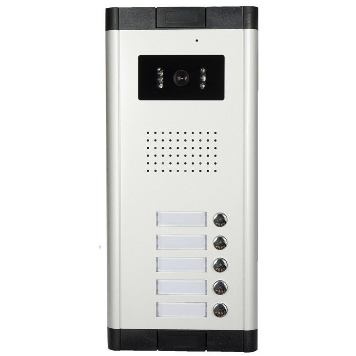 Multi-apartment access control intercom system visual doorbell supports Tuya APP video phone visual door phone