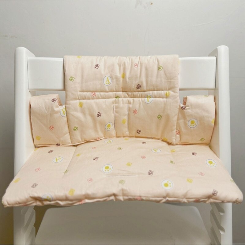 세척 가능한 방수포 하이체어 쿠션, 지지대 패드, 아기 수유 액세서리, 아기 의자 교체 패드