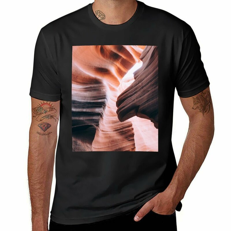Креативная Классическая футболка с художественным рисунком быстросохнущая винтажная одежда мужская футболка