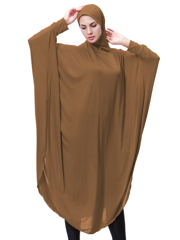 Robe Abaya à Capuche pour Femme Musulmane, Longue tiens imar, avec Manches, Couverture Complète en Y et en Turquie, Vêtement Islamique Arabe