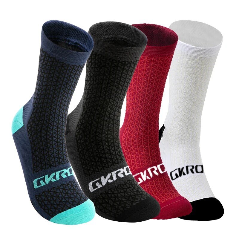 4 Pairs Team Cycling Socks Professional Sports Bike Socks High Quality Running Socks Basketball Socks Men Women