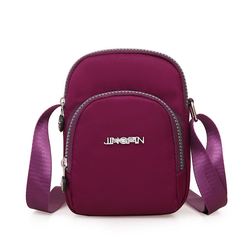 Холщовая мини-сумка-кошелек для телефона, женская сумка на плечо