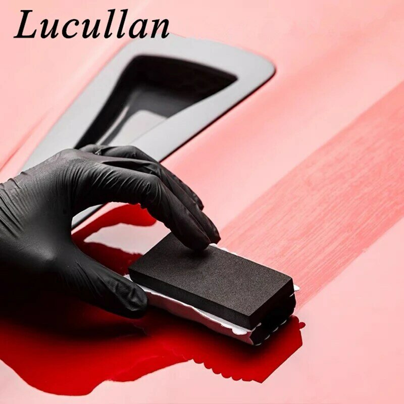 Lucullan ใหม่ Anti-Drop ออกแบบเซรามิคเคลือบ Dressing Applicator อัตโนมัติสีแก้ว Nano-Coat ฟองน้ำ Pad