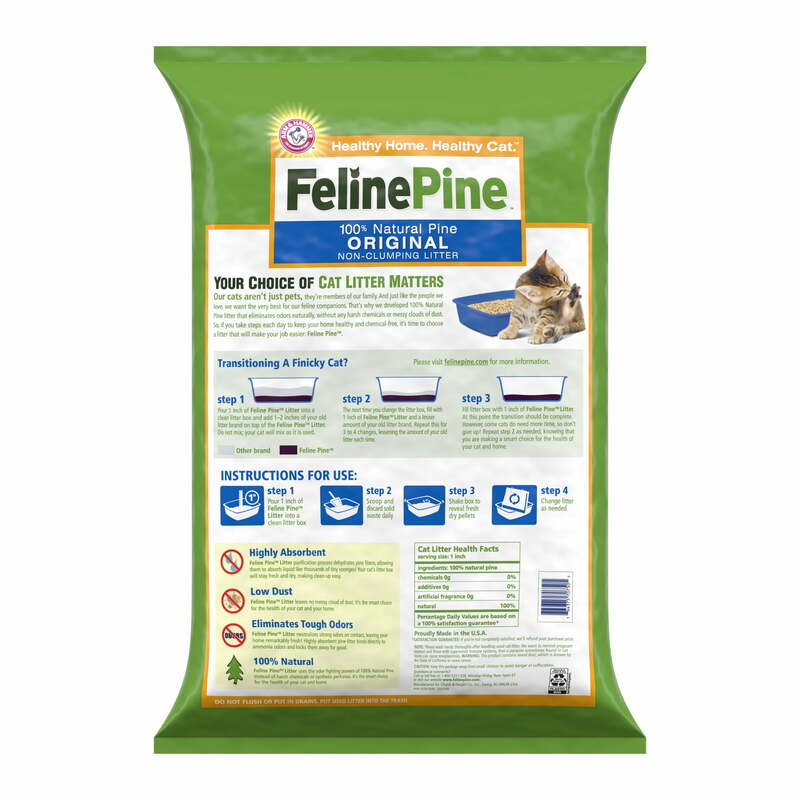 Feline Pine Original Cat Litter, 40 lb