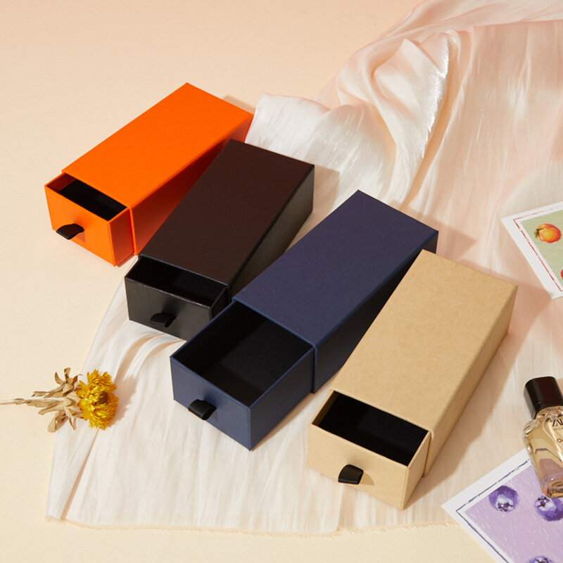 풀아웃 쥬얼리 박스, 화이트 핑크 블랙 목걸이 귀걸이 팔찌 브로치, 포장 공예 종이 서랍 상자, 선물 전시 2024