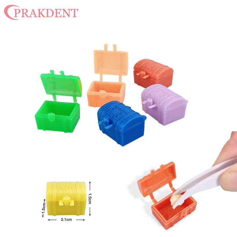 Коробка для зубов и детских зубов детская коробка для зубов коробка для хранения из пластика 1 шт.