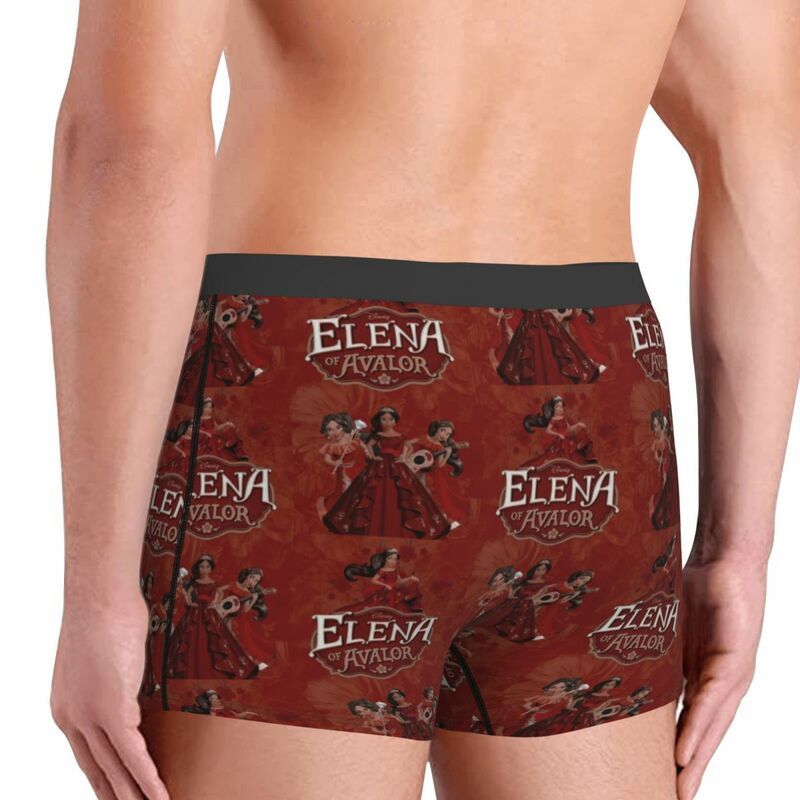 Disney Elena Of Avalor Inspirational Underwear Printed Customized Anime Adventure Boxer Briefs Shorts Panties Soft Underpants