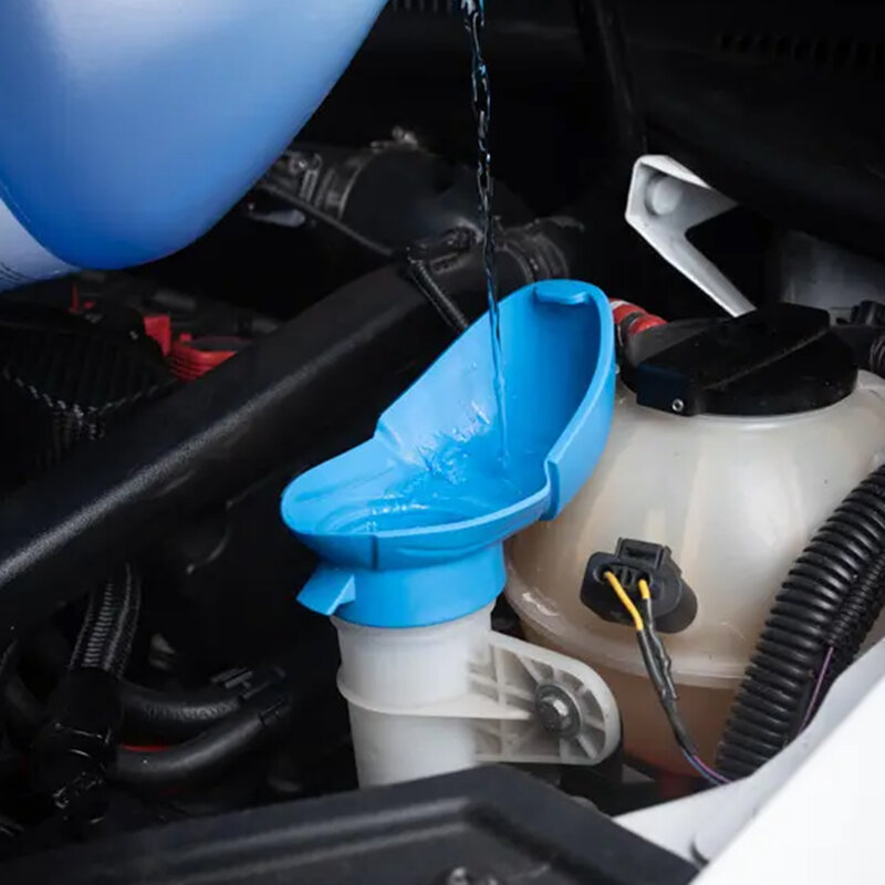 Tapa de llenado de fluido para limpiaparabrisas, tapa de depósito de embudo para VW Polo sedan Golf Tiguan Jetta CC Beetle Touareg Scirocco