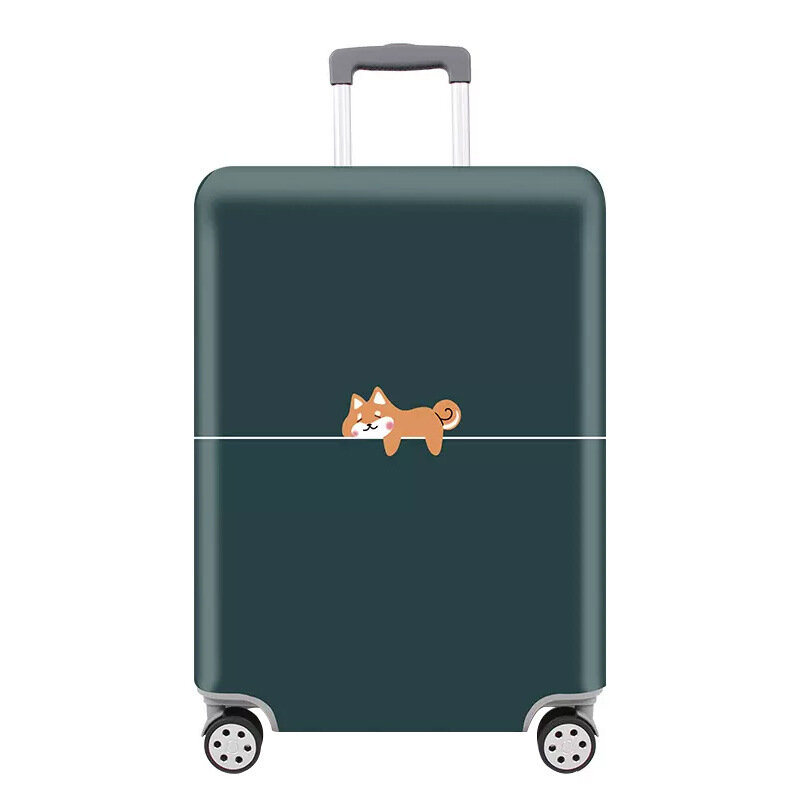 Dicke elastische Cartoon Gepäcks chutz hülle Reiß verschluss anzug für 18-32 Zoll Tasche Koffer abdeckungen Trolley Cover Reise zubehör