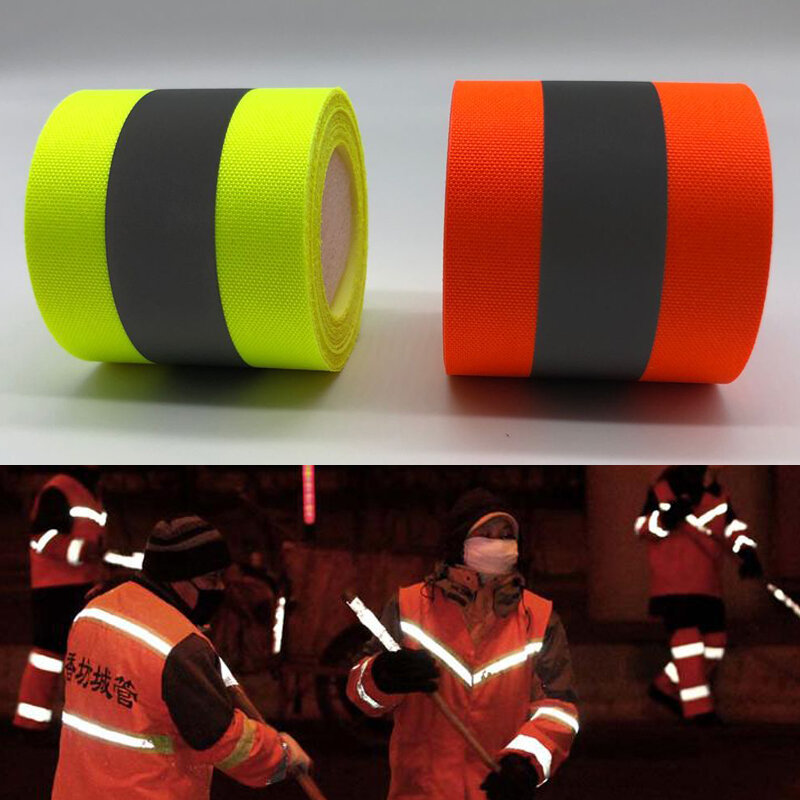 Reflective Tape For Chothing Safety Fabric Webbing Trim Strip Sew On