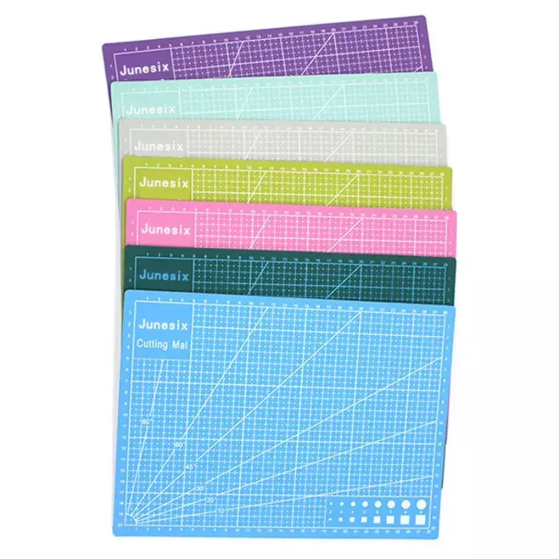 A4 Cutting Mat 2-sided Paper Cutting Pad Patchwork Sewing Manual Knife Engraving Leather Rubber Stamp 3mm Thickness