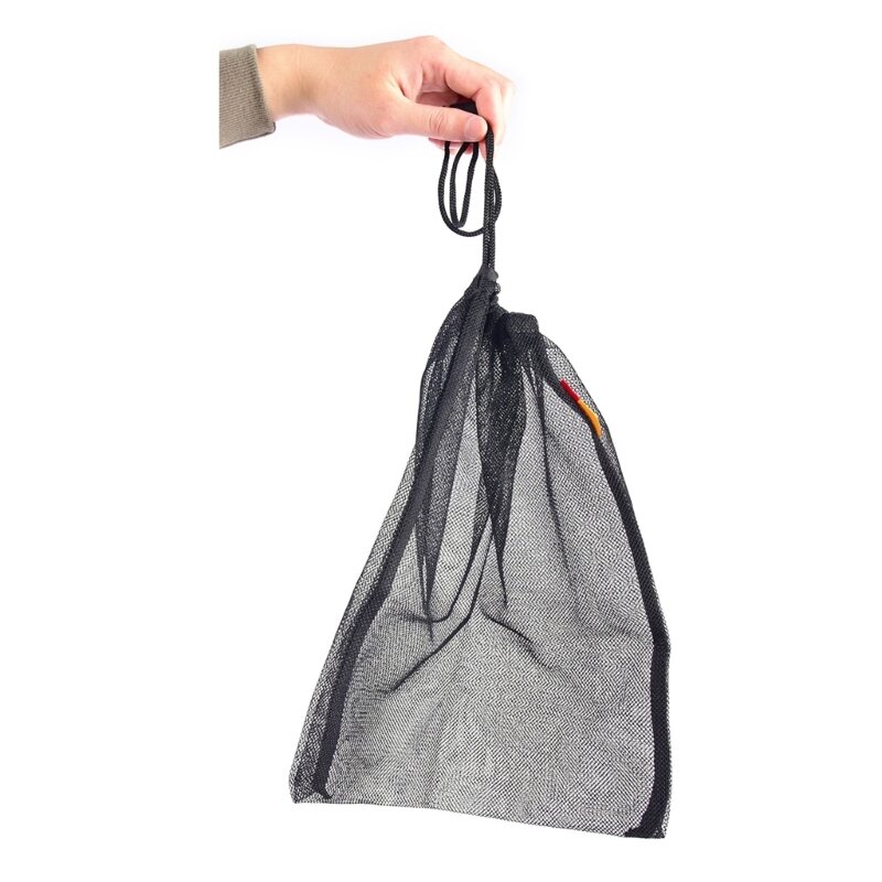 F62D Durable Stroller Mesh Bag Adjustable Stroller Organizers Easy Carry Solution Portable Stroller Net Bag for Stroller Net