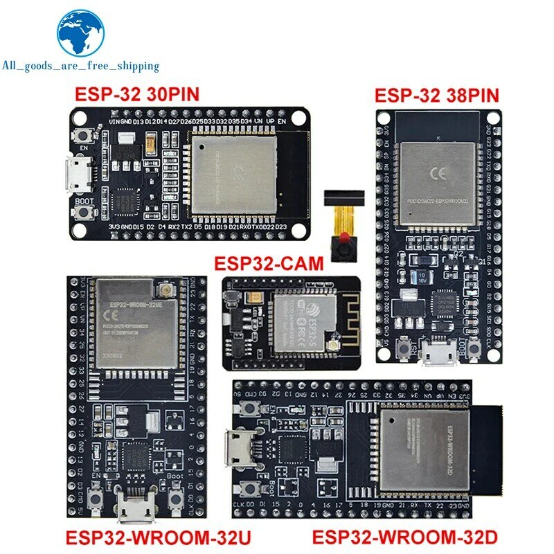 TZT-ESP32 Placa de Desenvolvimento Dual Core, WiFi, Bluetooth, Consumo de Energia Ultra Baixo, ESP-32, ESP-32S, ESP 32, Semelhante ao ESP8266