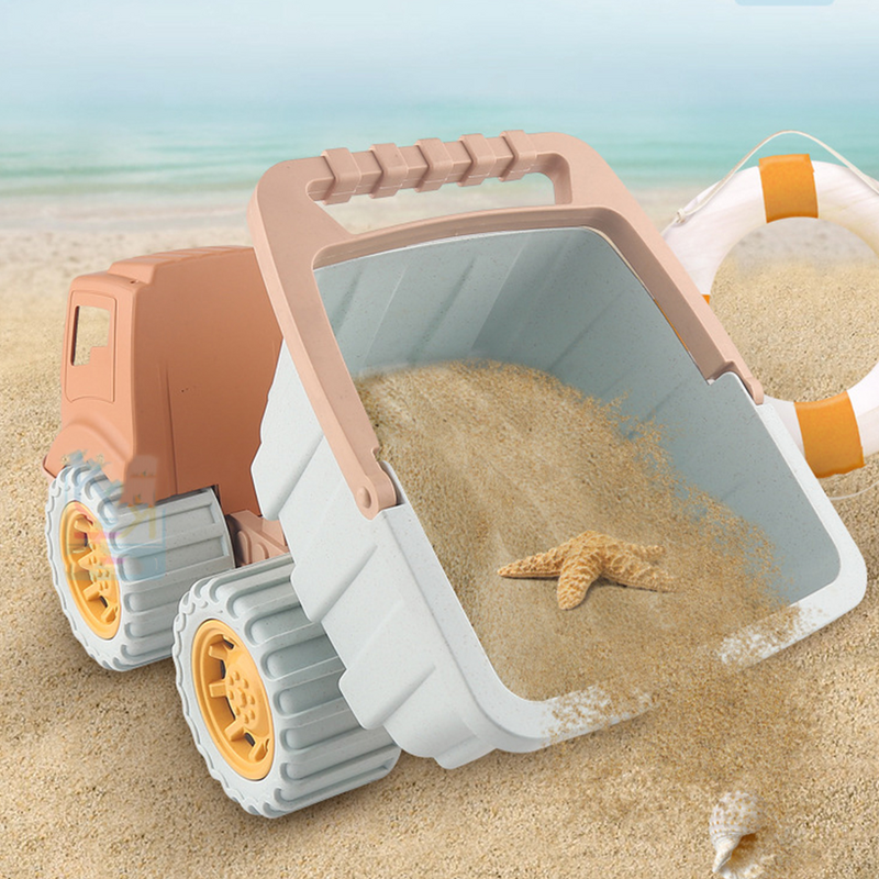 Giocattoli giocattolo camion di sabbia escavatore per bambini costruzione di auto giocattoli di sabbia da spiaggia discarica scatola da gioco veicoli di scavo trattore escavatore Mini