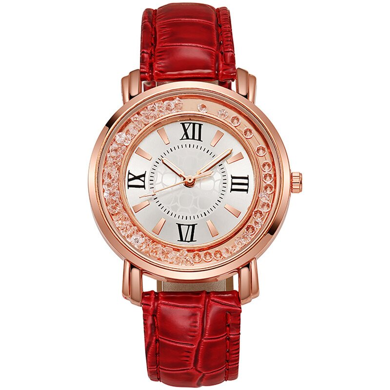Relógio de moda casual feminino, Ladies Belt Watch, Adequado para presente, Relógios de pulso femininos, Relógios femininos
