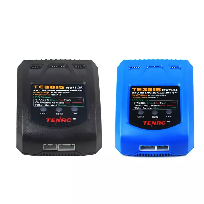 15W 1.2A 2-3S 7.4V 11.1V Balance Charger TE3015 Lithium Battery High Current Fast Charge