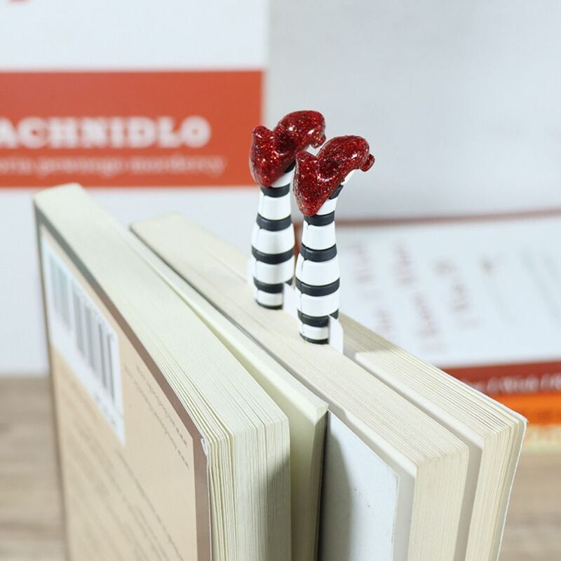 Handmade 3D Salto Alto Bookmark, Pernas Livro Marcador, Amantes do livro, Material Escolar Escritório, Papelaria, Alta Qualidade, 18x5cm