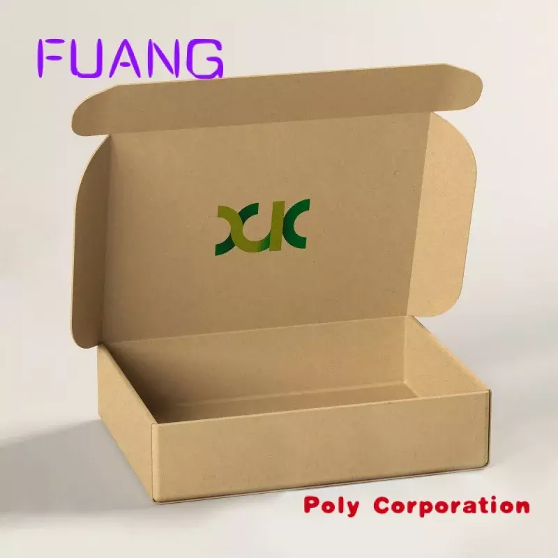 Custom  Xingyikang custom logo printing corrugated cardboard packaging mailbox wholesale color recycled brpacking box for small