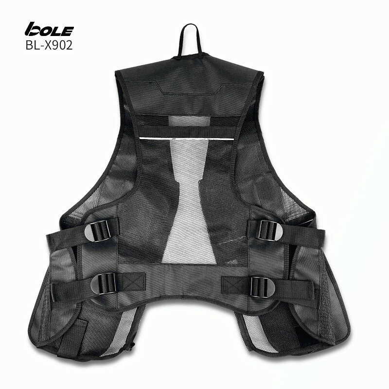 BOLE Multi Functional Tool Vest Nylon Mesh Breathable Design Available All Year Round Construction Safety Vest