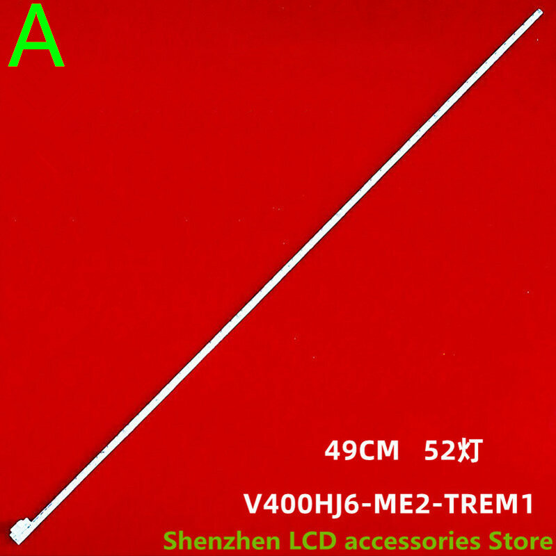 LED para Sharp M00078N31A51R0A, V400HJ6-ME2-TREM1, 1 ud. = 52LED, 490MM, 1 ud. = 52LED, 490MM