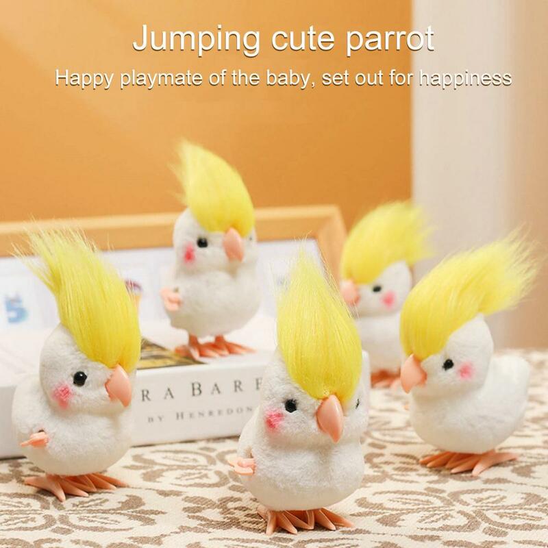 Safe Classic Toys Jumping Jumping Clockwork Parrot Educational Toy Party Favor Animal Clockwork Toy Children Parrot Toy