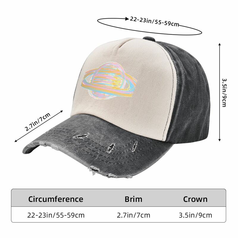 Cmy saturn Baseball mütze benutzer definierte Hut Strand ausflug benutzer definierte Kappe Anime Hüte Frau Männer