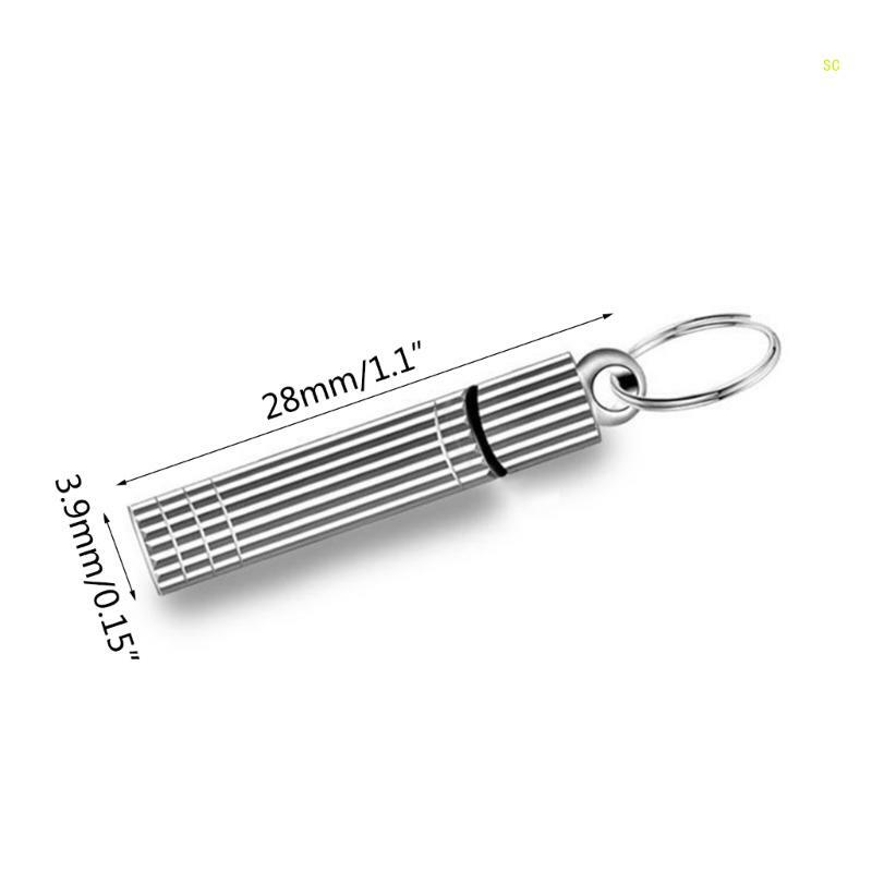 Card Removal Needle Pin & Anti-lost Tray Charm Keychain Split Rings-Phone Card Storage-Case Ejecter Tool Dropship