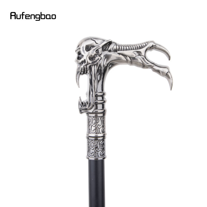 Ghost Skull Head Fashion Walking Stick Decorative Vampire Cospaly Vintage Party Fashionable Walking Cane Halloween Crosier 93cm
