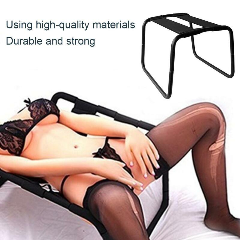 Chaise Sexuelle Pliante et Réglable, Meuble artificiel astique Portable, 250-500 à la Position Sexuelle, pour Chambre à Coucher