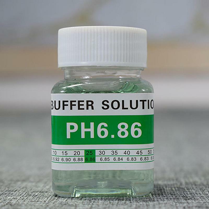 Alat pengukur PH, 50ml/botol profesional, pena PH, solusi kalibrasi akurasi, penyangga PH, standar