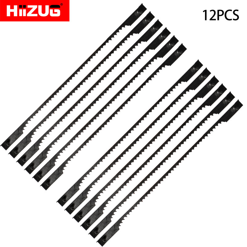 3 Inch 76mm Scroll Blade Pin End 18 TPI 12 Pack for Moto-Jig Dremel 8029 8030 Delta Emco Lux and Jig Saws