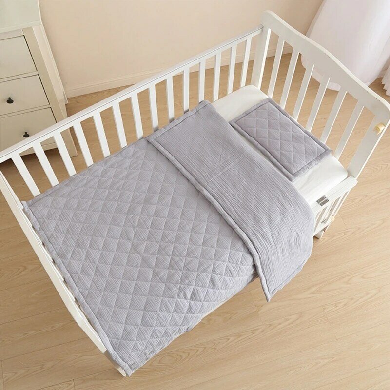 Manta ligera algodón 77HD para bebé, manta para recién nacido que garantiza experiencia sueño tranquilo y reparador