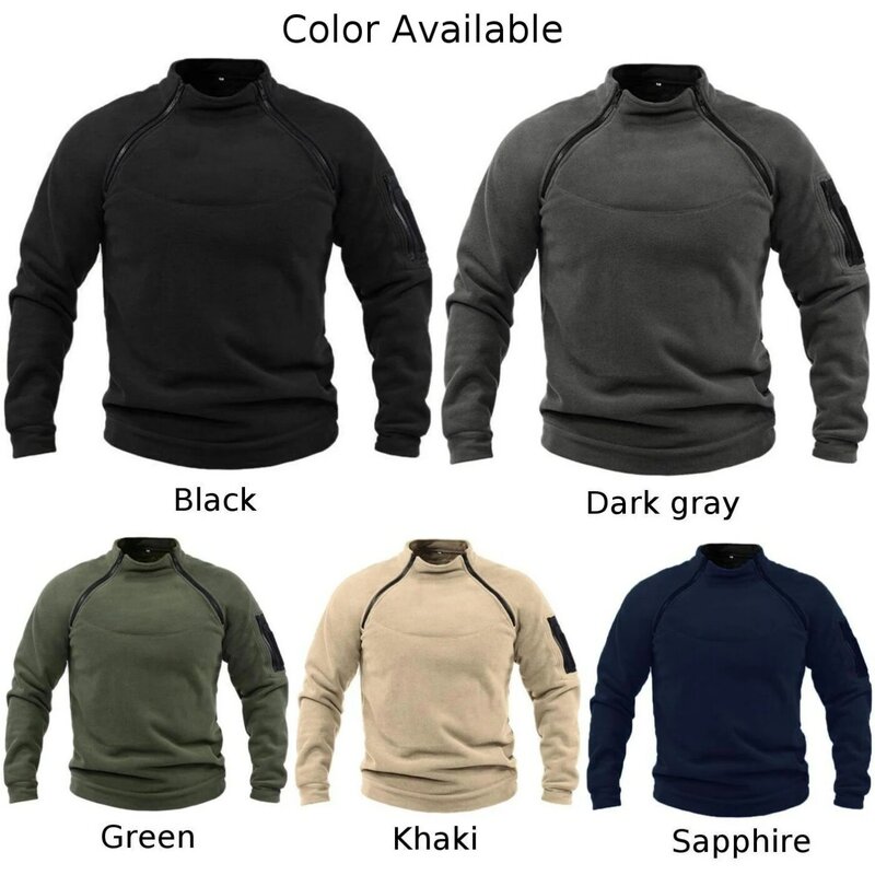 Hoodies de lã polar com mangas compridas, pulôver de poliéster, hoodies regulares, hoodies quentes, primavera, inverno, outono, novo
