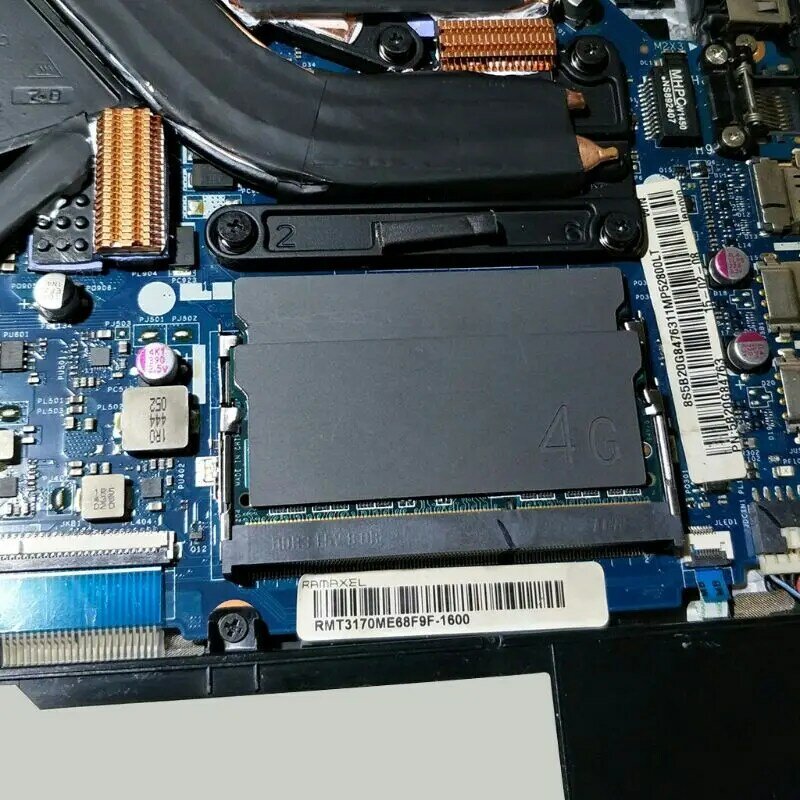 Czysta miedź platerowana notebookiem do gier pamięć laptopa kamizelka chłodząca radiatorem Dropship