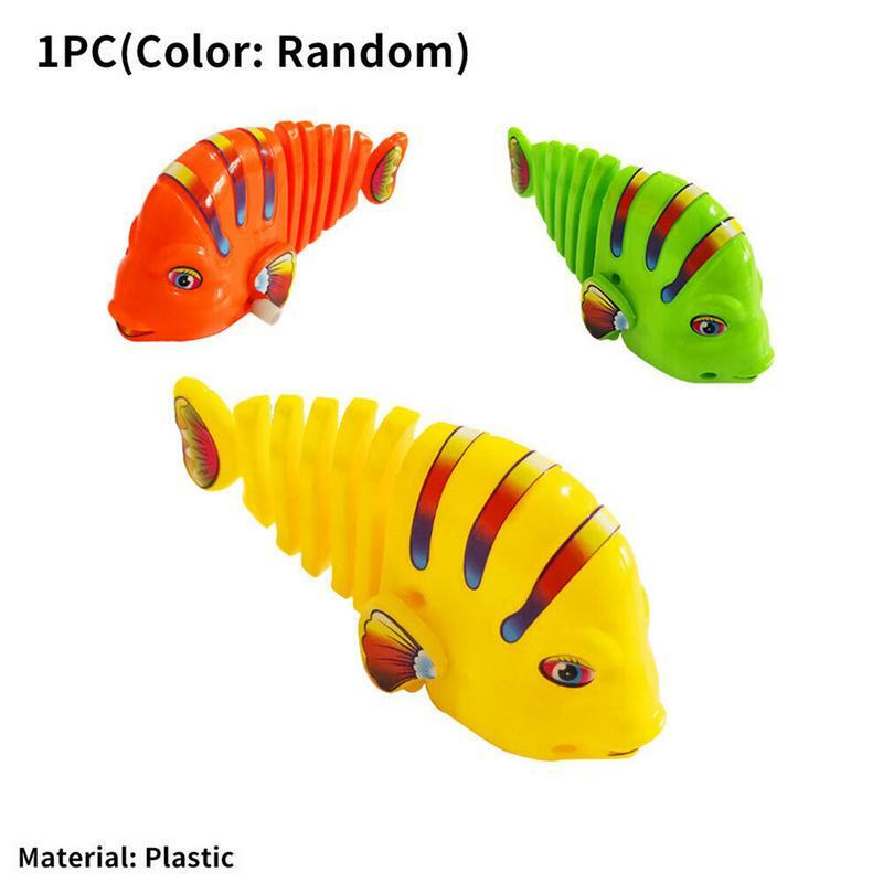 Cartoon Fish Toys Funny Clockwork Fish Toy For Kids Parent-child Interactive Toys For Bathroom Basin Swimming Pool Or Tub