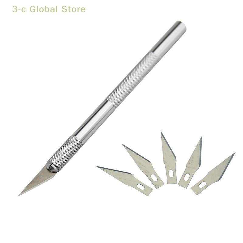 1 шт. 30 ° художественный нож с ручкой-резаком для бумаги, Ножи Инструмент для рукоделия канцелярские принадлежности