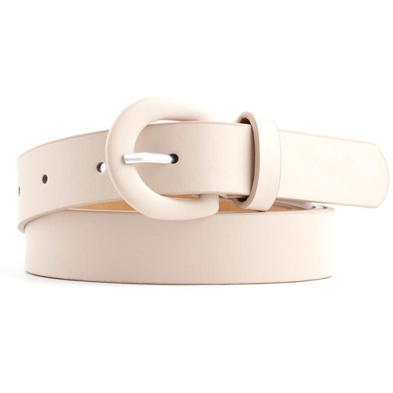 Cinturón cuero PU estilo retro, sello cintura delgada elástico para decoración banquete damas