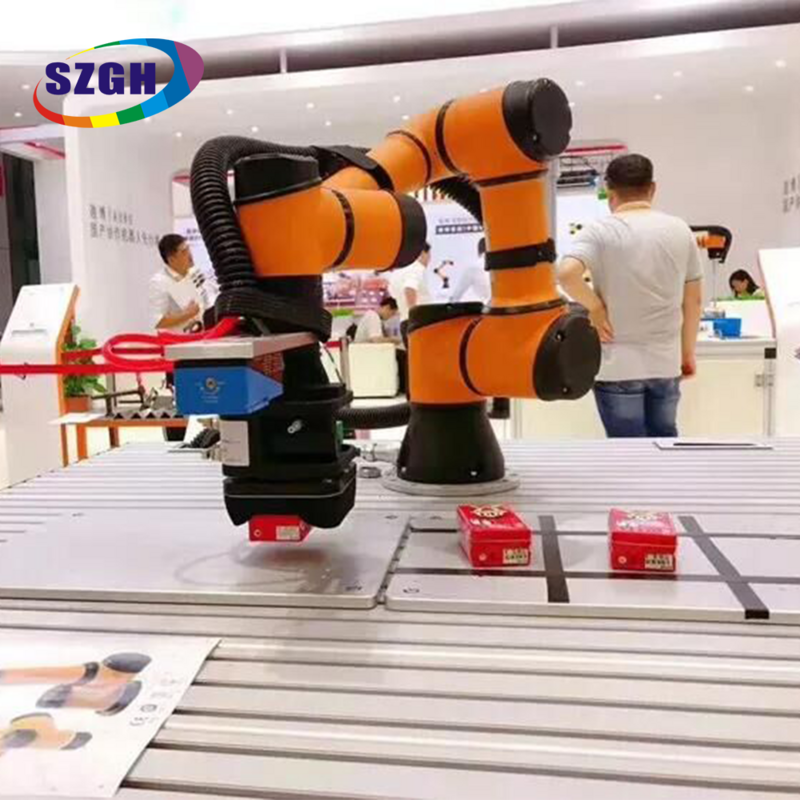 SZGH 6 Eixo Robô Colaborativo Braço robótico paletizador Robô Cobot para Paletização de materiais
